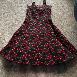 Hot-topic Women's Cherry Print Dress